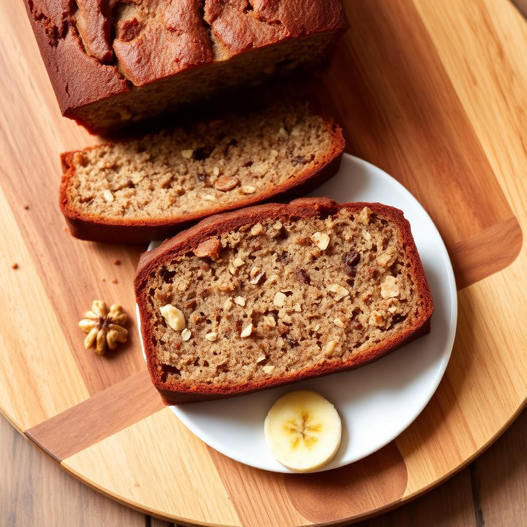 Banana loaf (no added sugar)