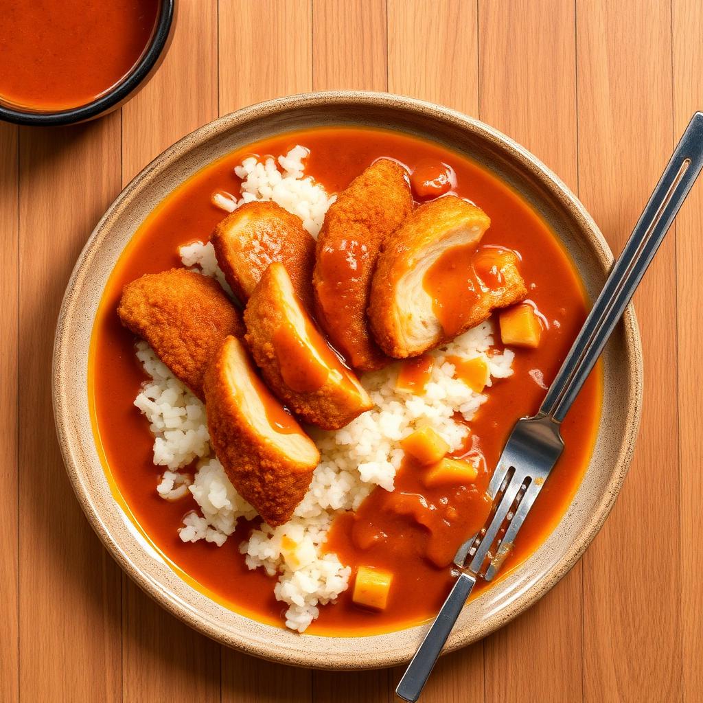 Chicken katsu curry (homemade Wagamama style)