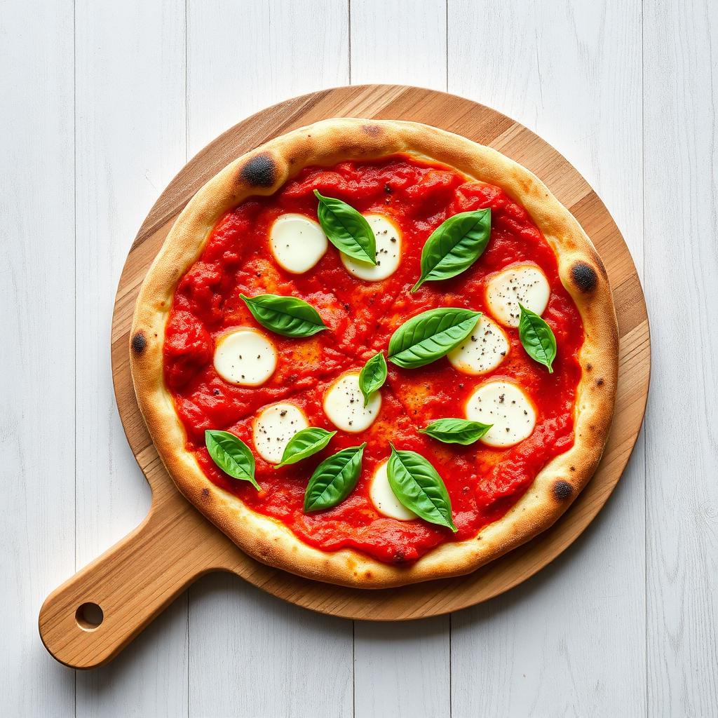 Build-your-own margherita pizza