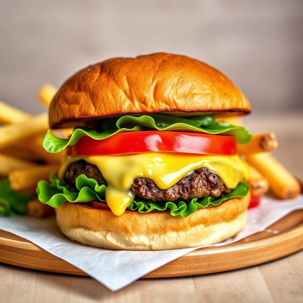 Smash burgers with proper cheese drip