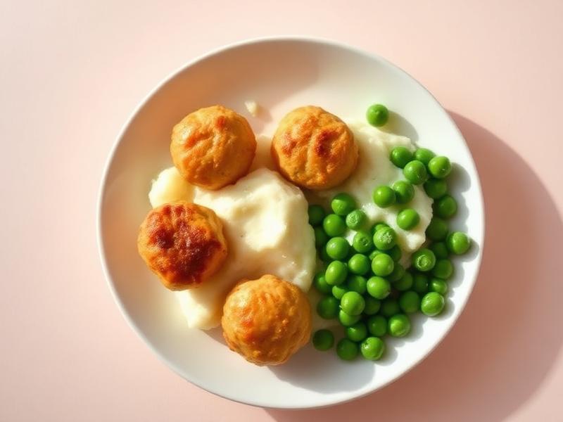 Mini chicken & apple meatballs
