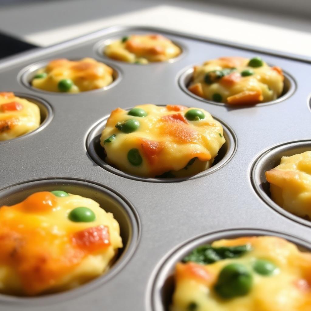 Mini veggie frittatas