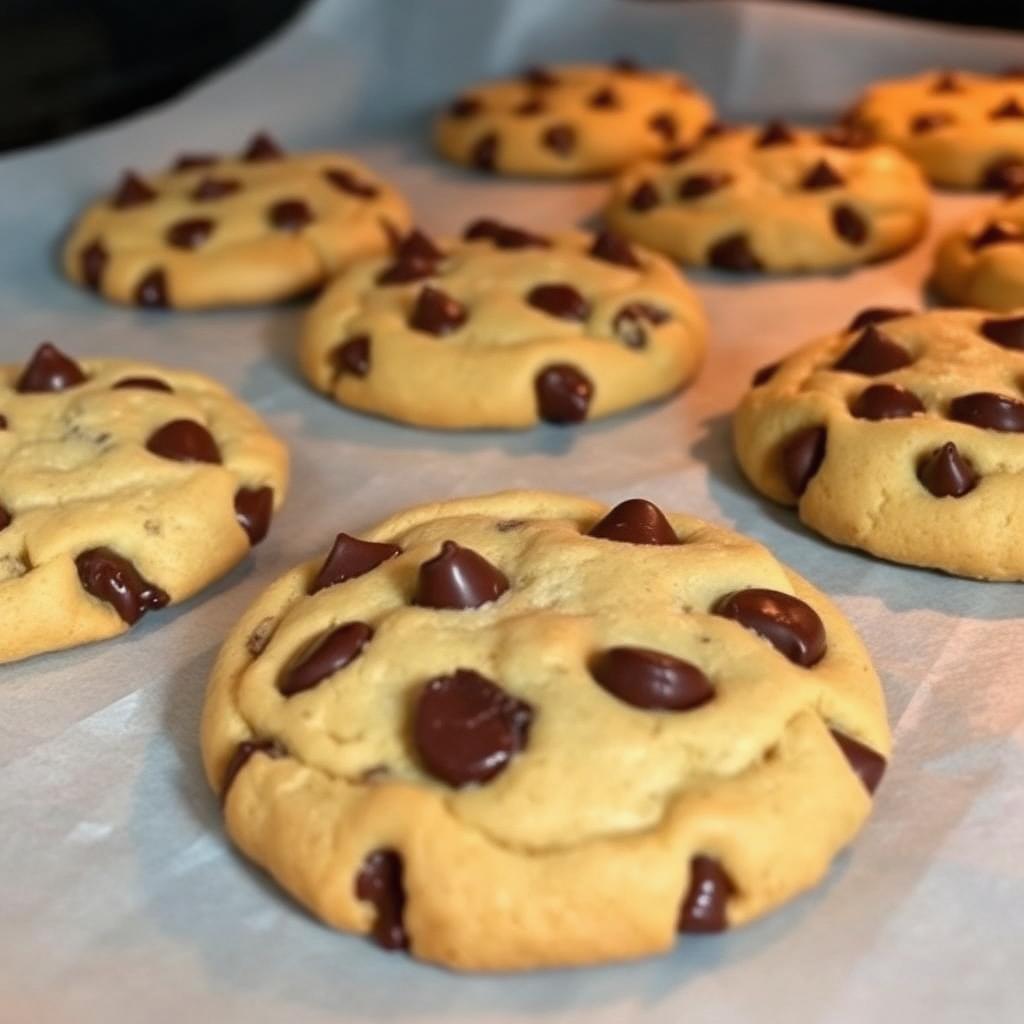 Soft chocolate chip cookies