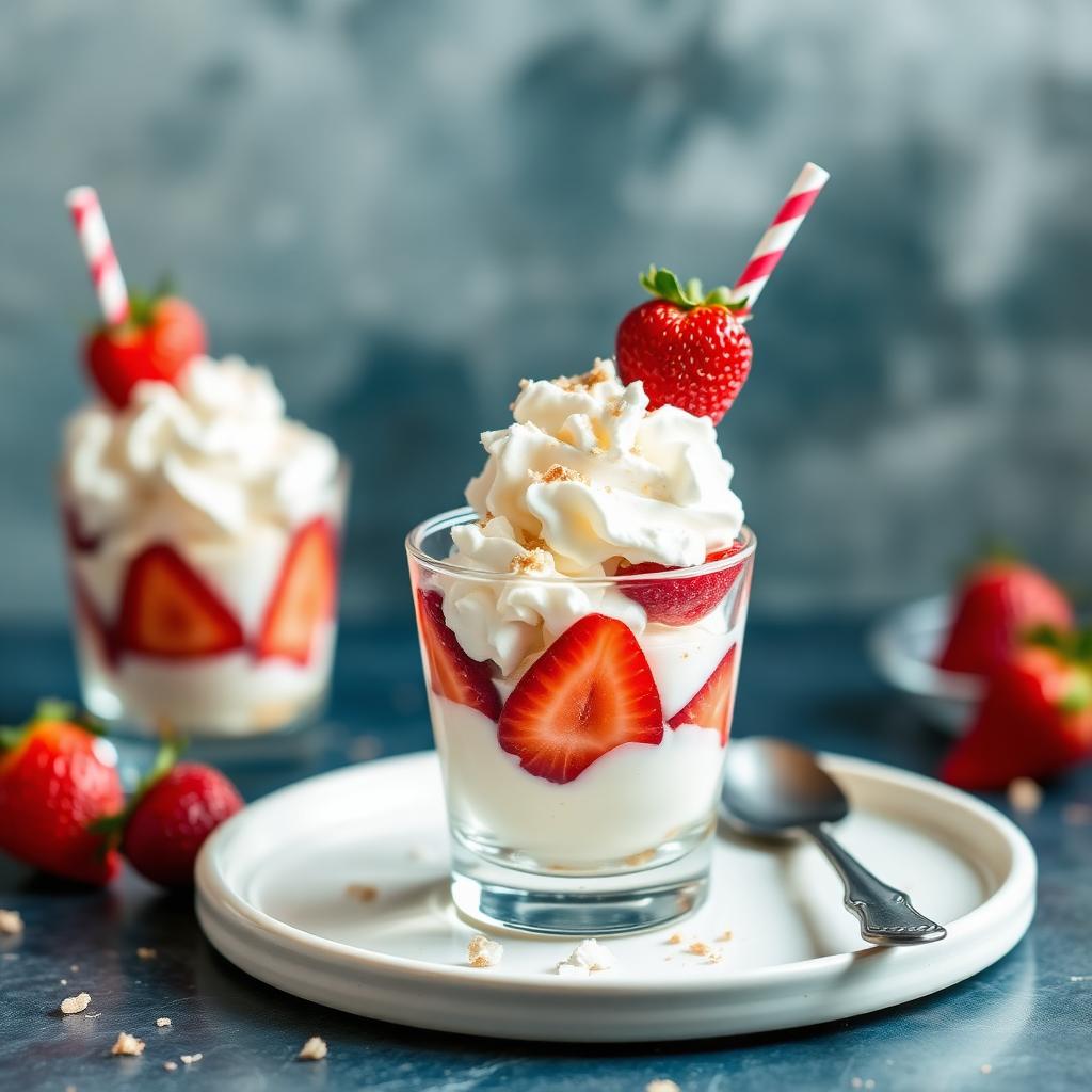 Mini Eton mess pots