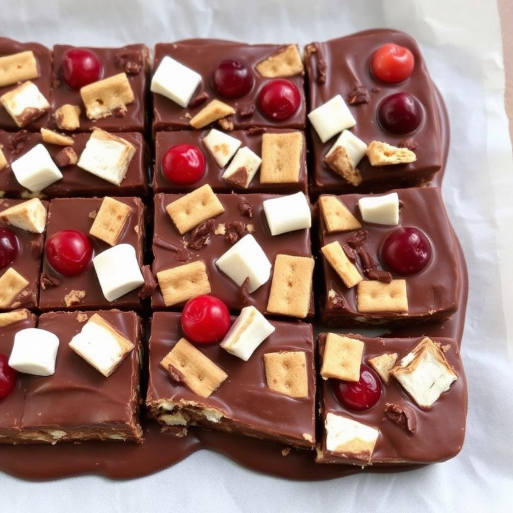 Rocky road squares