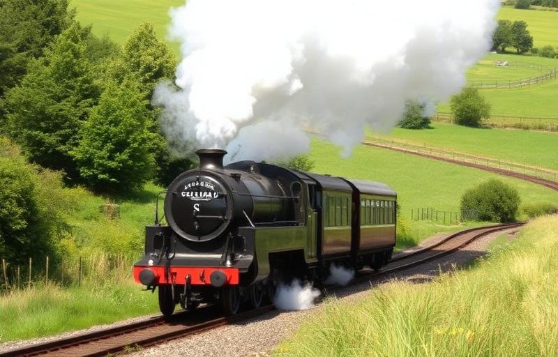Steam railway — Bluebell Railway