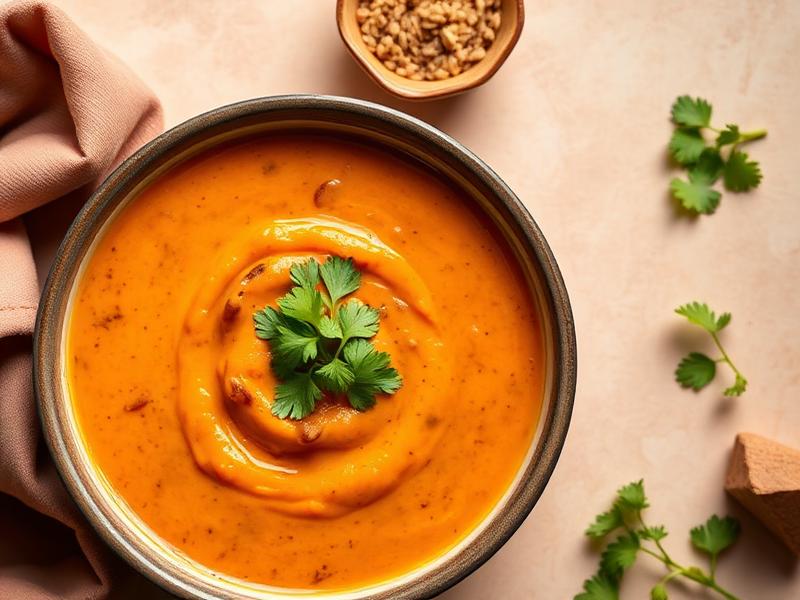 Sweet potato & lentil dahl
